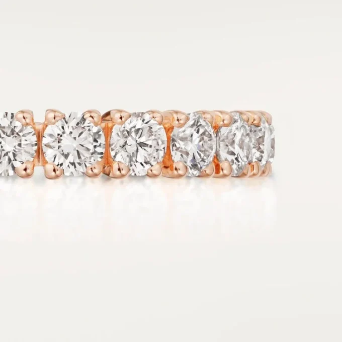 Cartier Destinee Wedding Band – Pink Gold, Diamonds – Cartier Cartier Destinee Wedding Band – Pink Gold, Diamonds – Cartier