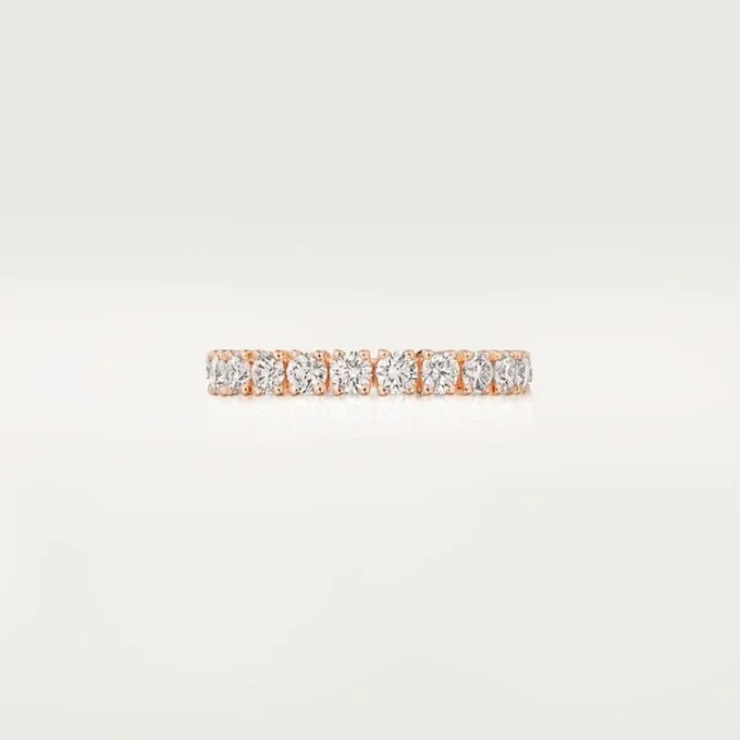 Cartier Destinee Wedding Band – Pink Gold, Diamonds – Cartier Cartier Destinee Wedding Band – Pink Gold, Diamonds – Cartier
