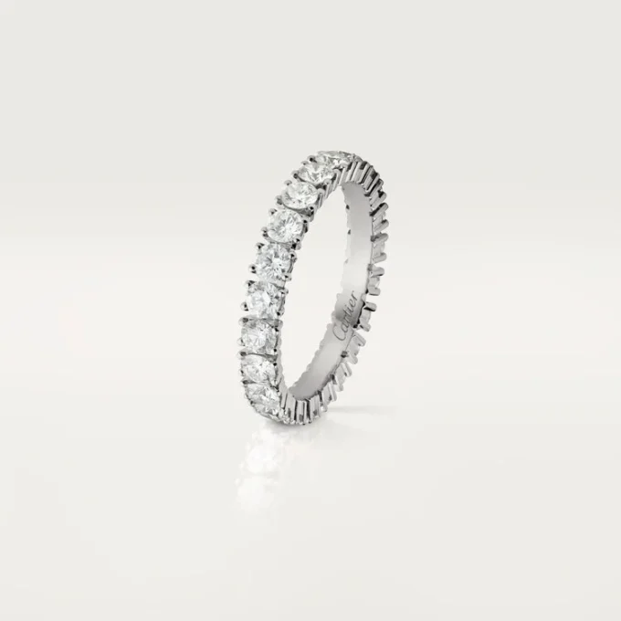 Cartier Destinee Wedding Band – Platinum, Diamonds – Cartier Cartier Destinee Wedding Band – Platinum, Diamonds – Cartier
