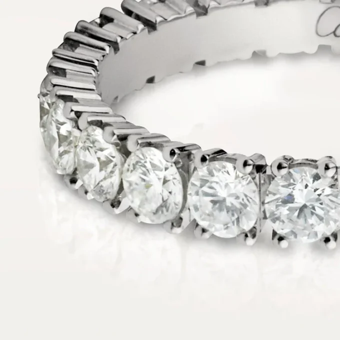 Cartier Destinee Wedding Band – Platinum, Diamonds – Cartier Cartier Destinee Wedding Band – Platinum, Diamonds – Cartier