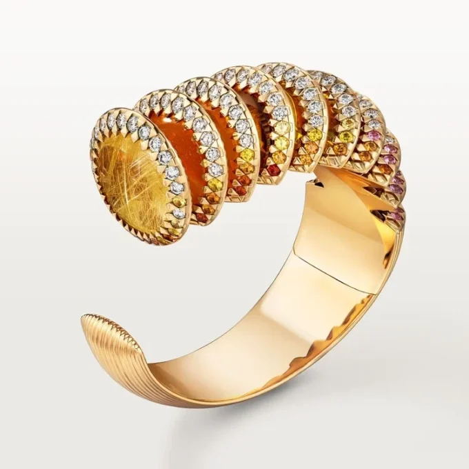 Cartier Libre Polymorph Bracelet, Chalcedony