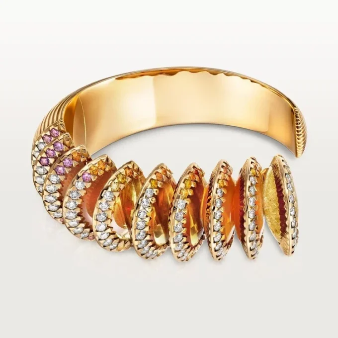 Cartier Libre Polymorph Bracelet, Chalcedony
