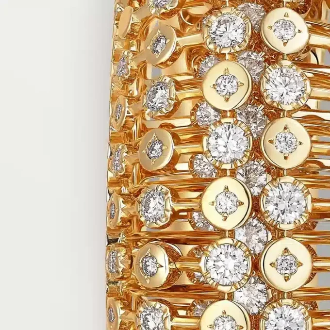 Cartier Libre Polymorph Bracelet, Transformable, Diamonds
