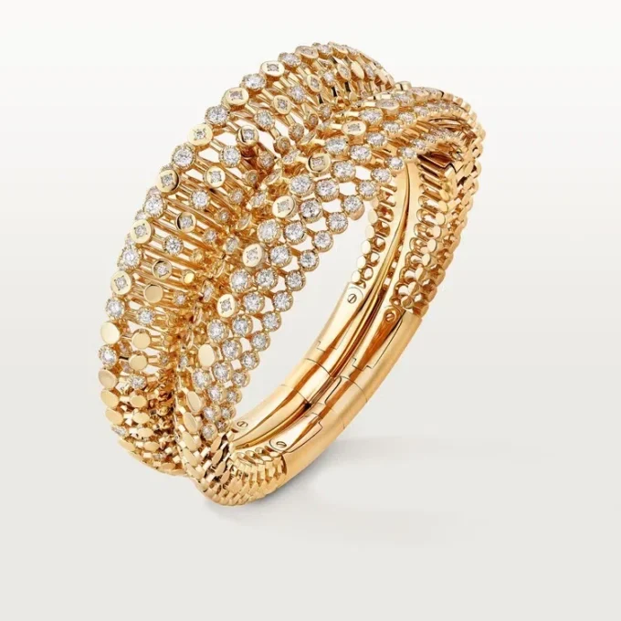Cartier Libre Polymorph Bracelet, Transformable, Diamonds