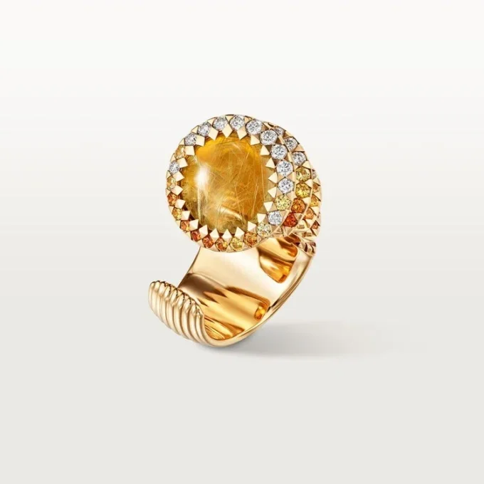 Cartier Libre Polymorph Ring, Chalcedony, Diamonds Cartier Libre Polymorph Ring, Chalcedony, Diamonds