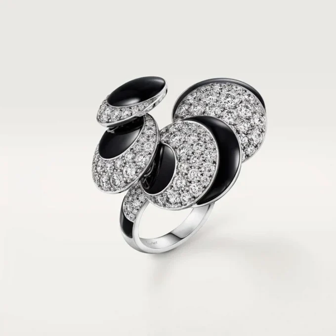 Cartier Libre Polymorph Ring, Onyx, Transformable Cartier Libre Polymorph Ring, Onyx, Transformable
