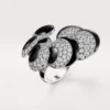 Cartier Libre Polymorph Ring, Onyx, Transformable Cartier Libre Polymorph Ring, Onyx, Transformable