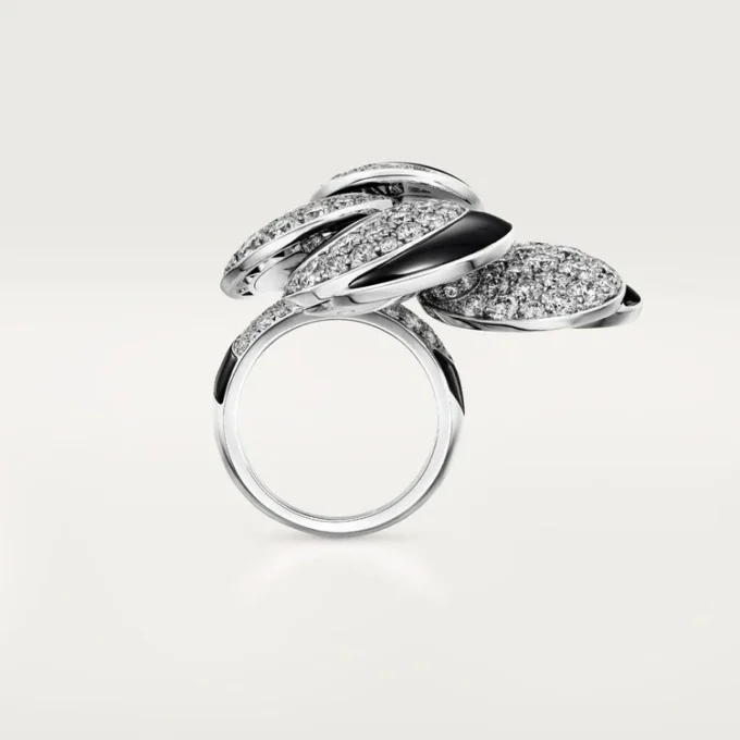 Cartier Libre Polymorph Ring, Onyx, Transformable Cartier Libre Polymorph Ring, Onyx, Transformable