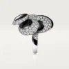 Cartier Libre Polymorph Ring, Onyx, Transformable Cartier Libre Polymorph Ring, Onyx, Transformable