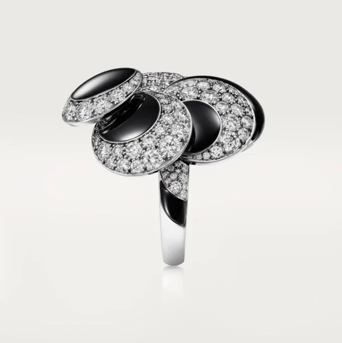 Cartier Libre Polymorph Ring, Onyx, Transformable Cartier Libre Polymorph Ring, Onyx, Transformable