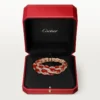 Cartier Libre Tressage Bracelet, Coral