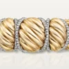Cartier Libre Tressage Bracelet, Diamonds