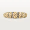 Cartier Libre Tressage Bracelet, Diamonds