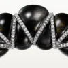 Cartier Libre Tressage Bracelet, Obsidian, Diamonds Cartier Libre Tressage Bracelet, Obsidian, Diamonds