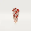 Cartier Libre Tressage Ring, Coral Cartier Libre Tressage Ring, Coral
