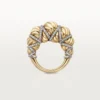 Cartier Libre Tressage Ring, Diamonds Cartier Libre Tressage Ring, Diamonds