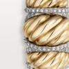 Cartier Libre Tressage Ring, Diamonds Cartier Libre Tressage Ring, Diamonds