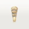 Cartier Libre Tressage Ring, Diamonds Cartier Libre Tressage Ring, Diamonds