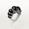 Cartier Libre Tressage Ring, Metaquartzite, Diamonds Cartier Libre Tressage Ring, Metaquartzite, Diamonds