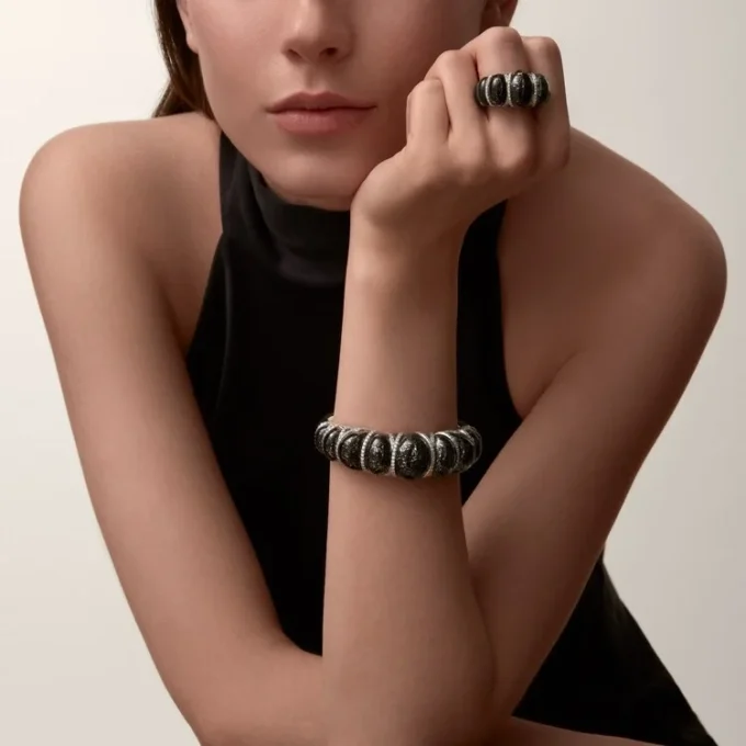 Cartier Libre Tressage Ring, Metaquartzite, Diamonds Cartier Libre Tressage Ring, Metaquartzite, Diamonds