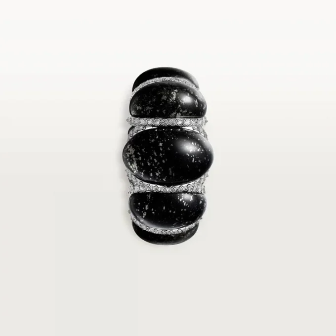 Cartier Libre Tressage Ring, Metaquartzite, Diamonds Cartier Libre Tressage Ring, Metaquartzite, Diamonds