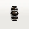 Cartier Libre Tressage Ring, Obsidian, Diamonds Cartier Libre Tressage Ring, Obsidian, Diamonds