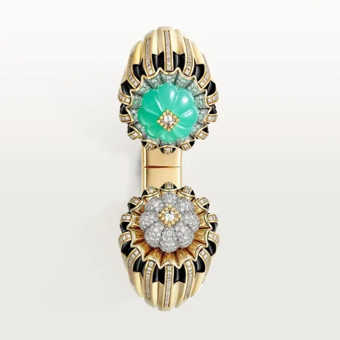 Cartier Libre Tuttitutti Bracelet, Chrysoprase, Diamonds