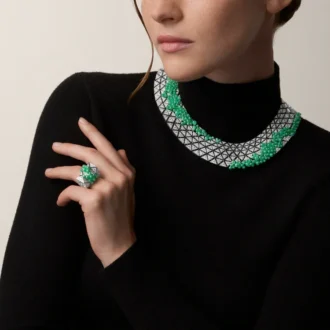 Cartier Libre Tuttitutti Ring, Chrysoprase