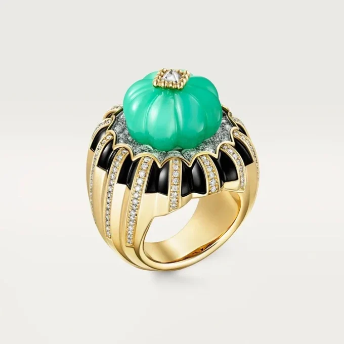Cartier Libre Tuttitutti Ring, Chrysoprase, Diamonds Cartier Libre Tuttitutti Ring, Chrysoprase, Diamonds