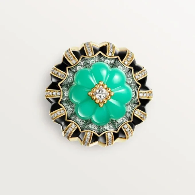 Cartier Libre Tuttitutti Ring, Chrysoprase, Diamonds Cartier Libre Tuttitutti Ring, Chrysoprase, Diamonds