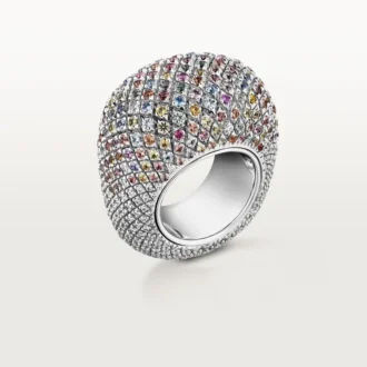 Cartier Libre Tuttitutti Ring, Umba Sapphires, Diamonds