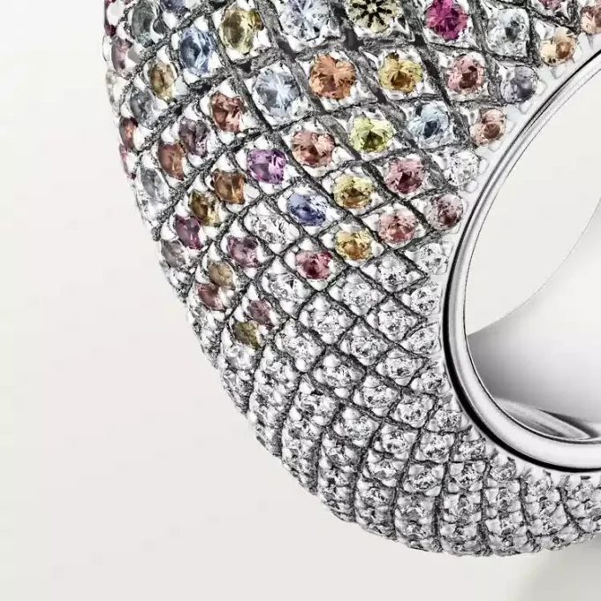 Cartier Libre Tuttitutti Ring, Umba Sapphires, Diamonds Cartier Libre Tuttitutti Ring, Umba Sapphires, Diamonds