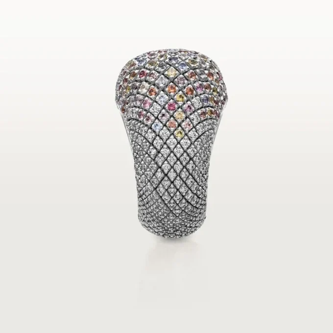 Cartier Libre Tuttitutti Ring, Umba Sapphires, Diamonds Cartier Libre Tuttitutti Ring, Umba Sapphires, Diamonds