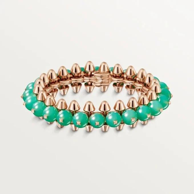 Clash De Cartier Bracelet, Chrysoprase, Extra-Large Model