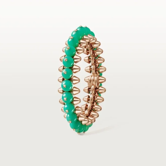 Clash De Cartier Bracelet, Chrysoprase, Extra-Large Model