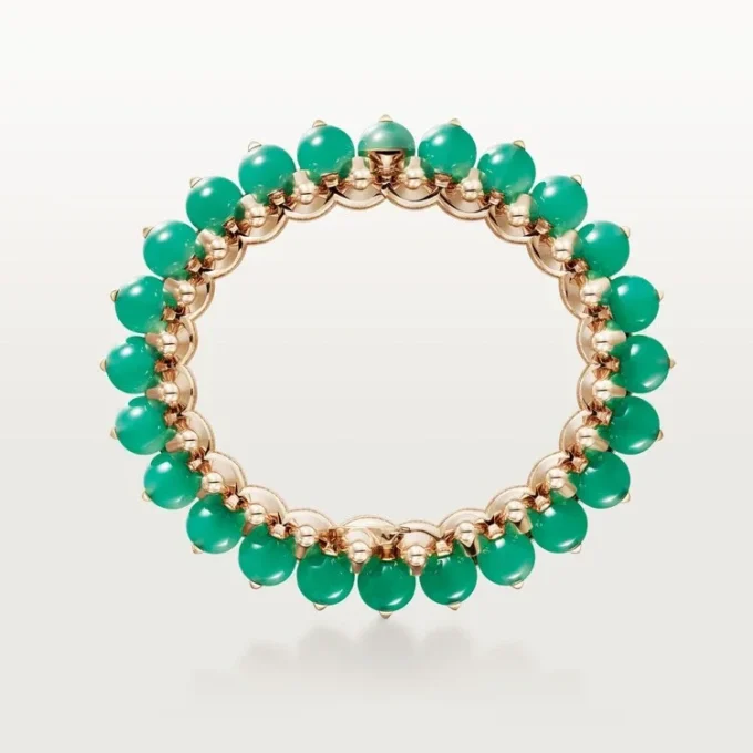 Clash De Cartier Bracelet, Chrysoprase, Extra-Large Model