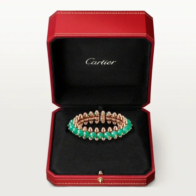 Clash De Cartier Bracelet, Chrysoprase, Extra-Large Model