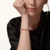 Clash De Cartier Bracelet, Flexible, Double Row, Paved