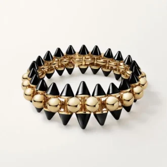 Clash De Cartier Bracelet, Flexible, Extra-Large Model, Onyx Clash De Cartier Bracelet, Flexible, Extra-Large Model, Onyx