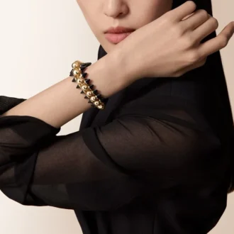 Clash De Cartier Bracelet, Flexible, Extra-Large Model, Onyx Clash De Cartier Bracelet, Flexible, Extra-Large Model, Onyx