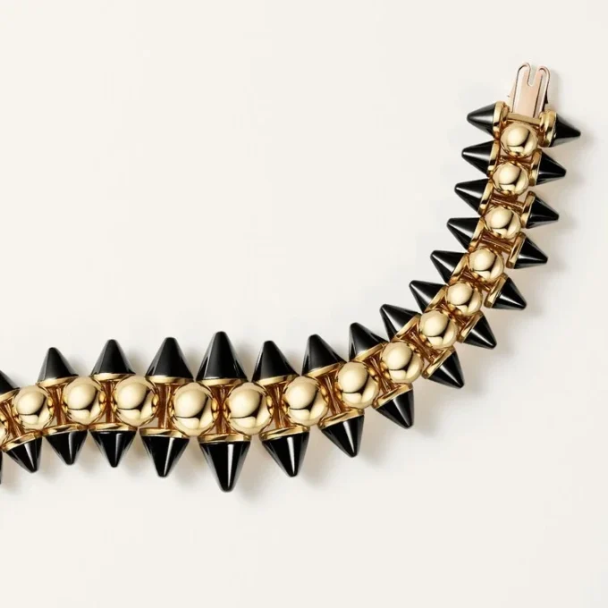 Clash De Cartier Bracelet, Flexible, Extra-Large Model, Onyx Clash De Cartier Bracelet, Flexible, Extra-Large Model, Onyx