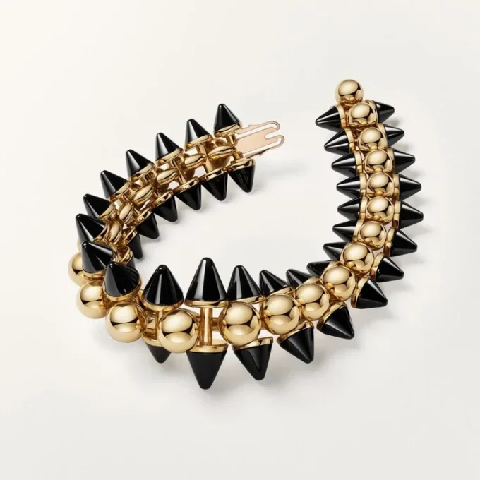 Clash De Cartier Bracelet, Flexible, Extra-Large Model, Onyx Clash De Cartier Bracelet, Flexible, Extra-Large Model, Onyx