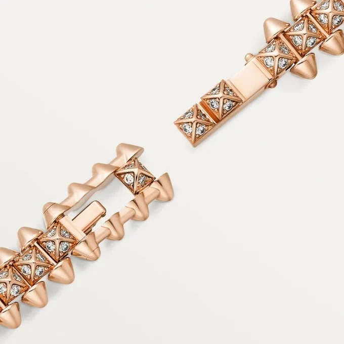 Clash De Cartier Bracelet, Flexible, Small Model, Paved Clash De Cartier Bracelet, Flexible, Small Model, Paved