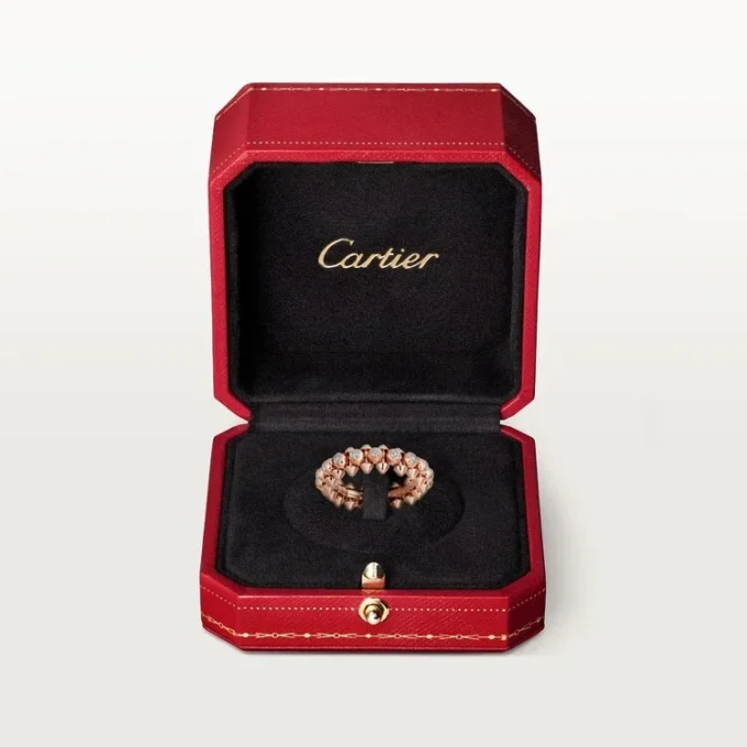 Clash De Cartier – Diamond Pave Ring in Rose Gold | Cartier Us Clash De Cartier – Diamond Pave Ring in Rose Gold | Cartier Us