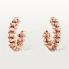 Clash De Cartier Earrings Diamonds – Rose Gold, Diamonds – Cartier