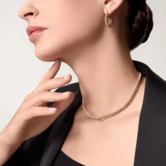 Clash De Cartier Earrings Diamonds – Rose Gold, Diamonds – Cartier