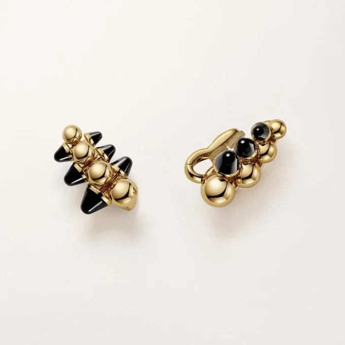 Clash De Cartier Earrings, Extra-Large Model, Onyx, Multiwear