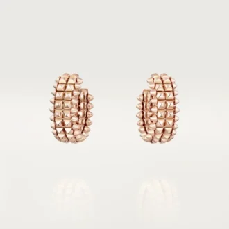 Clash De Cartier Hoop Earrings, Double Row