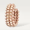Clash De Cartier Hoop Earrings, Double Row