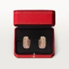 Clash De Cartier Hoop Earrings, Double Row